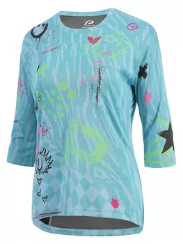 Лонгслив Protective, бирюзовый