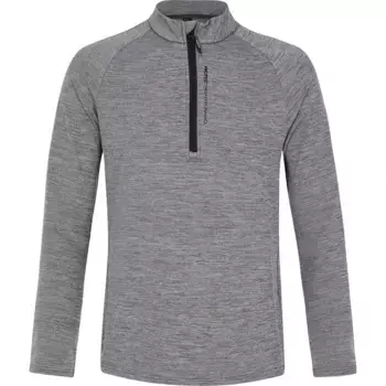 Лонгслив Protest Henry half zip, серый