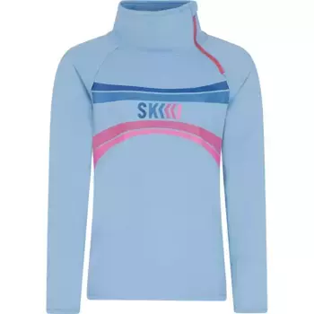 Лонгслив Protest Tutti half zip, синий