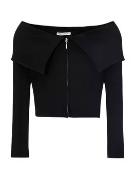 Лонгслив Pull&Bear, черный