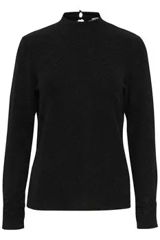 Лонгслив Pulz Jeans CAVILA, черный