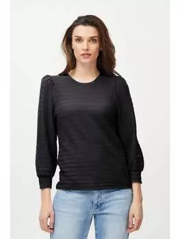 Лонгслив PULZ Jeans, черный