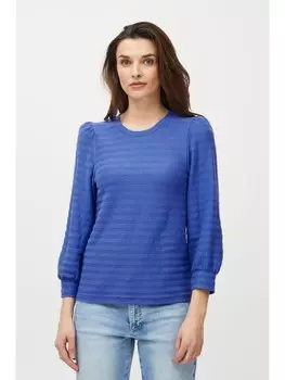 Лонгслив PULZ Jeans, синий