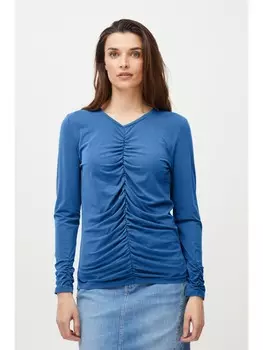 Лонгслив PULZ Jeans, синий