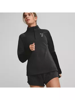 Лонгслив Puma, черный