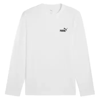 Лонгслив Puma ESS No 1 Logo, белый