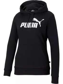 Лонгслив Puma Hoodie ESS Logo, черный