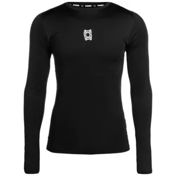Лонгслив PUMA Performance Shirt Hoops Team, черный