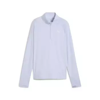 Лонгслив PUMA Performance Shirt Run Velocity Cloudspun, пыльно-голубой