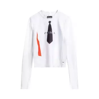 Лонгслив Puma x Ottolinger Slim Long-Sleeve, белый