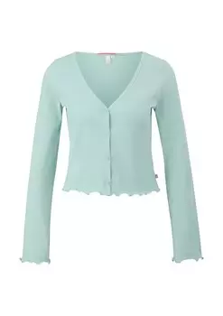 Лонгслив QS Shirt, бирюзовый