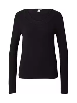 Лонгслив QS Shirt, черный