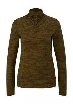 Лонгслив QS Shirt, цвет reed/dark green