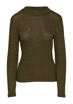 Лонгслив QS Shirt, оливковый