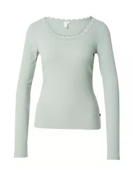 Лонгслив QS Shirt, пастельный зеленый