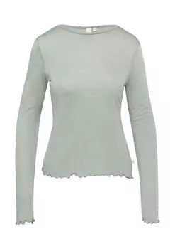 Лонгслив QS Shirt, зеленый