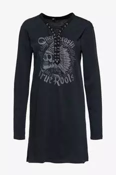 Лонгслив Queen, черный