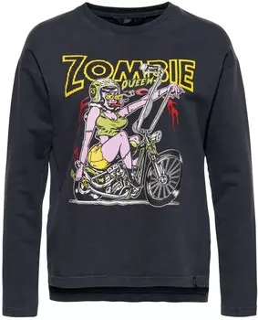 Лонгслив Queen, черный