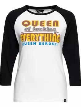 Лонгслив Queen Kerosin, белый
