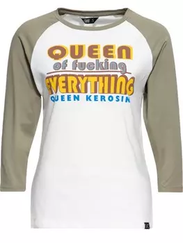 Лонгслив Queen Kerosin, белый
