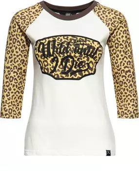 Лонгслив Queen, разноцветный