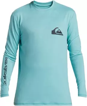 Лонгслив Quiksilver, цвет Aqua