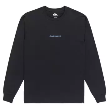 Лонгслив Quiksilver Evo Snake Type, черный