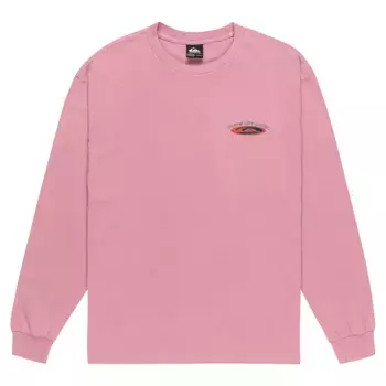 Лонгслив Quiksilver Hollow Coves, розовый