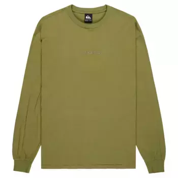 Лонгслив Quiksilver Salt Water, зеленый
