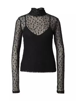 Лонгслив rag & bone Shirt DAHLIA, черный