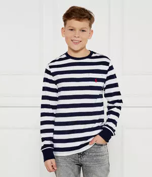 Лонгслив Regular Fit Polo Ralph Lauren, синий