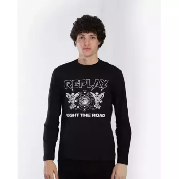 Лонгслив Replay M6788 .000.2660, черный