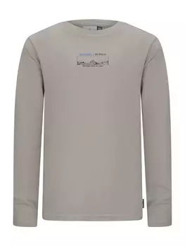 Лонгслив Retour Jeans Ravi, серый