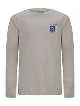 Лонгслив Retour Jeans, серо-коричневый