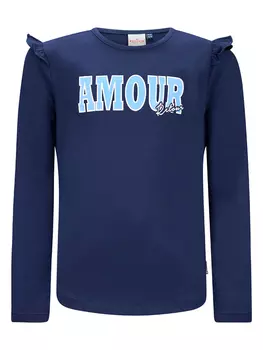 Лонгслив Retour, темно синий