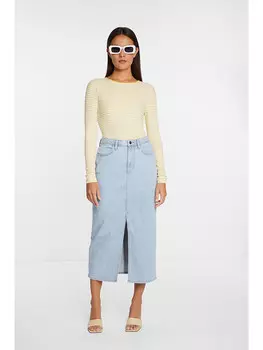 Лонгслив Rich & Royal, цвет gelb/wei