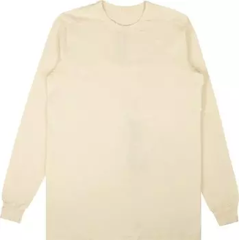Лонгслив Rick Owens Level Long-Sleeve Tee 'Natural', загар