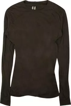Лонгслив Rick Owens Performa Double Layer Long-Sleeve 'Black', черный