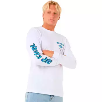 Лонгслив Rip Curl Fade Out Icon, белый