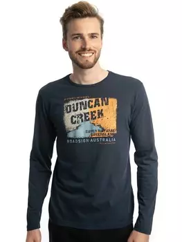 Лонгслив Roadsign Longsleeve, темно-синий