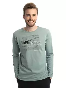 Лонгслив Roadsign, светло-синий