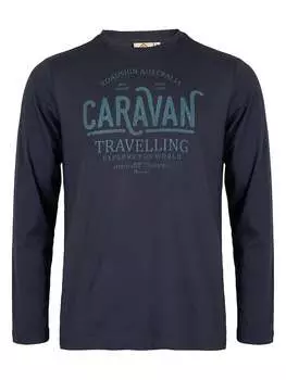 Лонгслив Roadsign, темно-синий