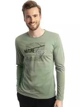 Лонгслив Roadsign, зеленый