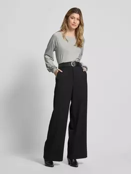 Лонгслив с декоративными камнями monari, серебряный