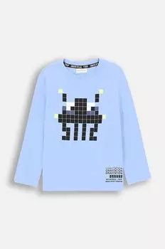 Лонгслив с длинным рукавом Coccodrillo, синий