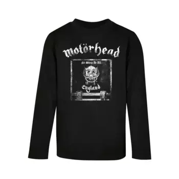 Лонгслив с длинным рукавом «Merchcode Men's Kids Motorhead - No Sleep At All Longsleeve», черный