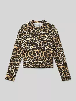 Лонгслив с круглым вырезом Blue Effect, черный