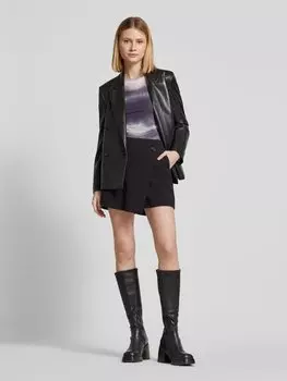 Лонгслив с круглым вырезом, модель 'VOLETTIS' Vila, черный