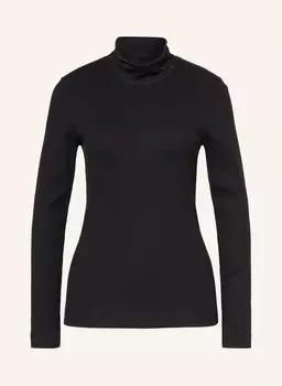 Лонгслив с кружевом ZADA, черный