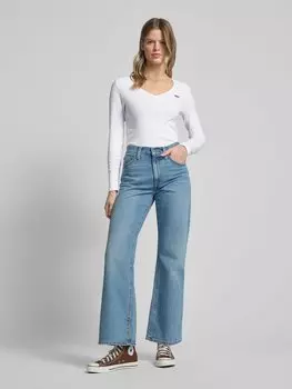 Лонгслив с нашивкой-лейблом Levi's, белый